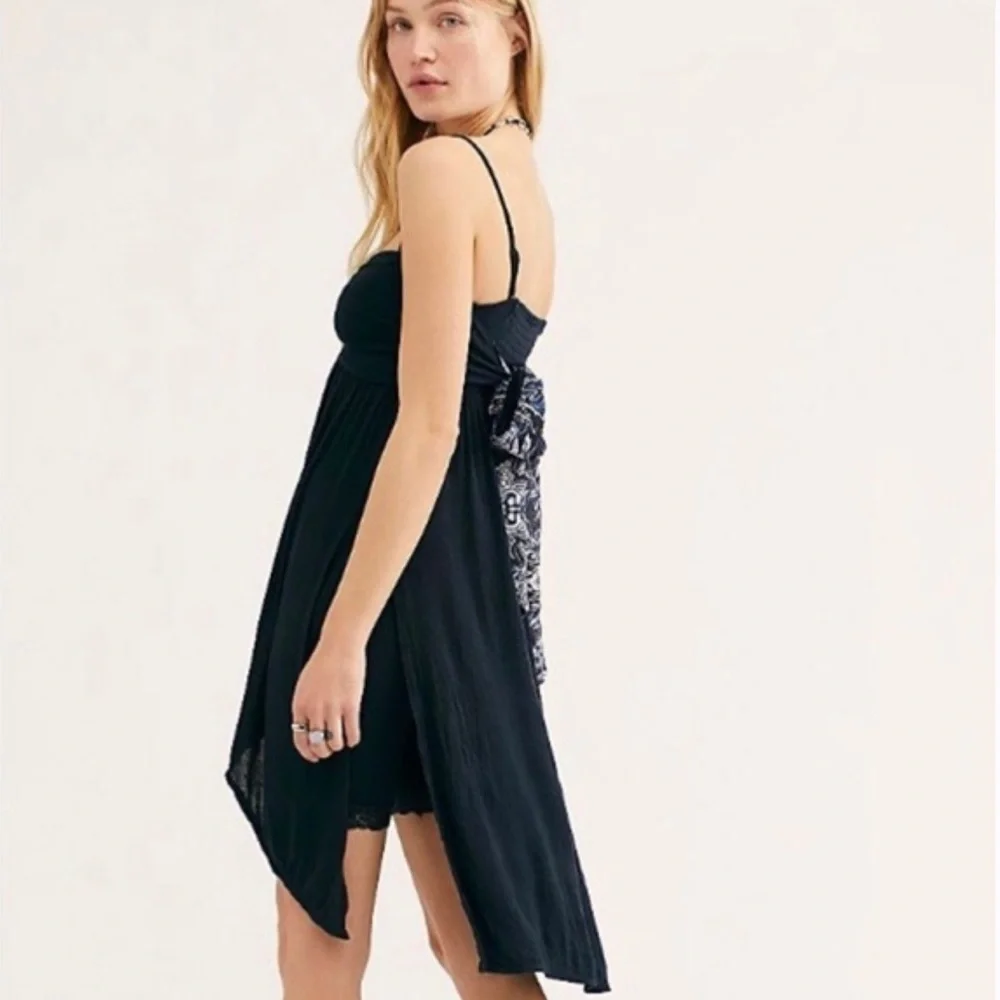 Free People Side Swept Tunic Open Dress
